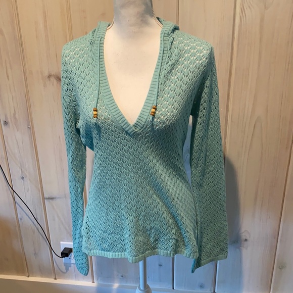 Athleta Sweaters - Blue Athleta cotton sweater